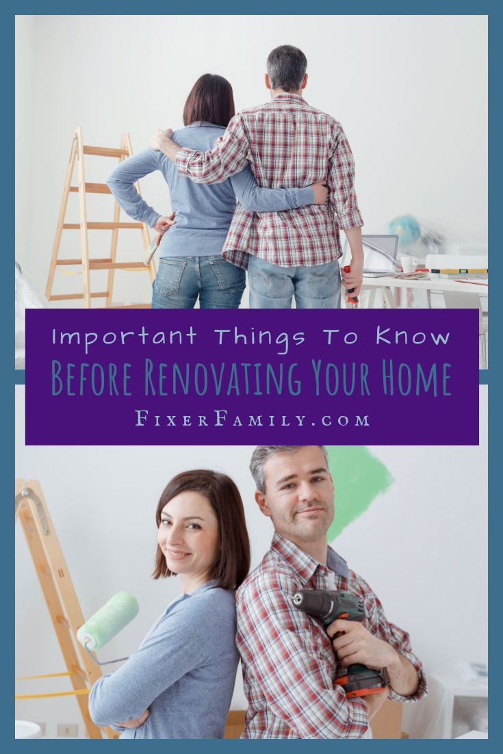 Important Things To Know Before Renovating Your Home