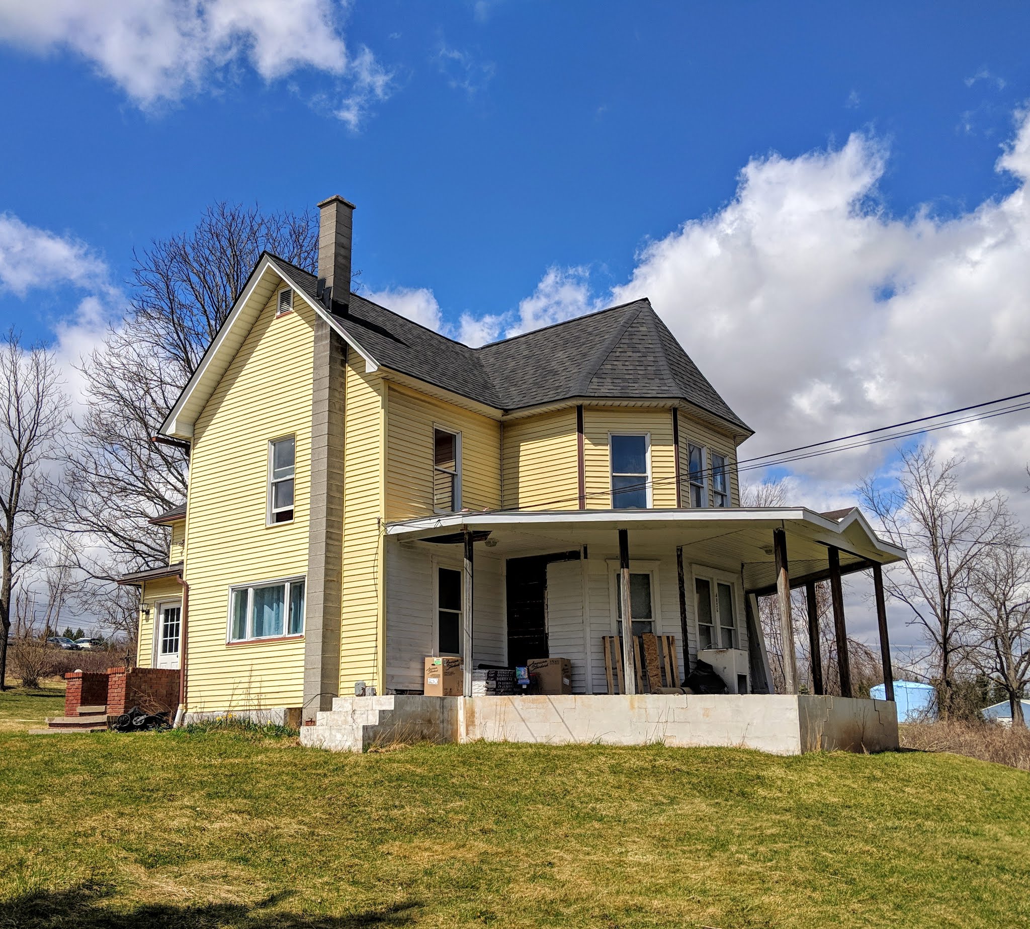 Honeoye House (after roof)