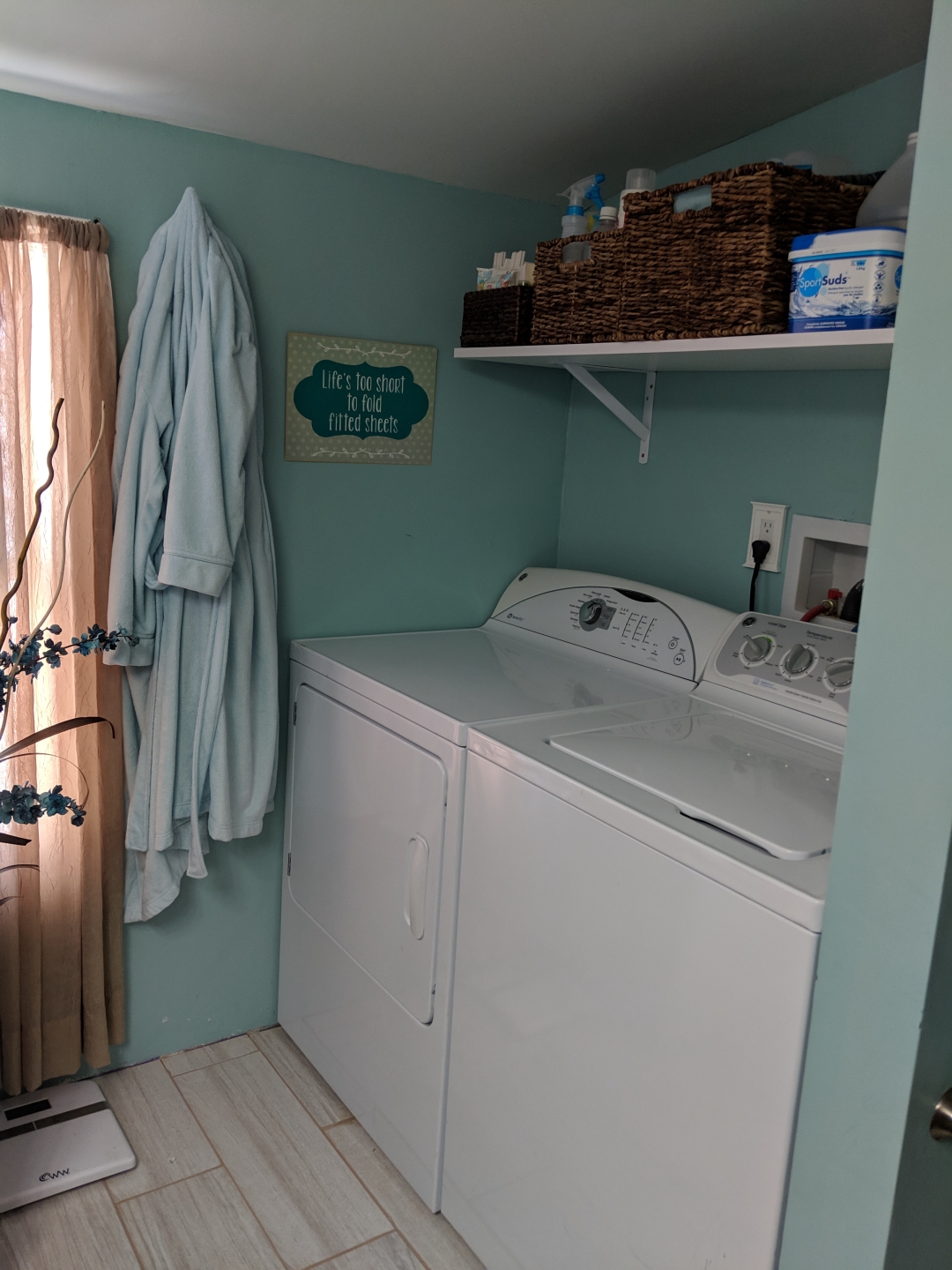 Bathroom and Laundry Before & After - laundry