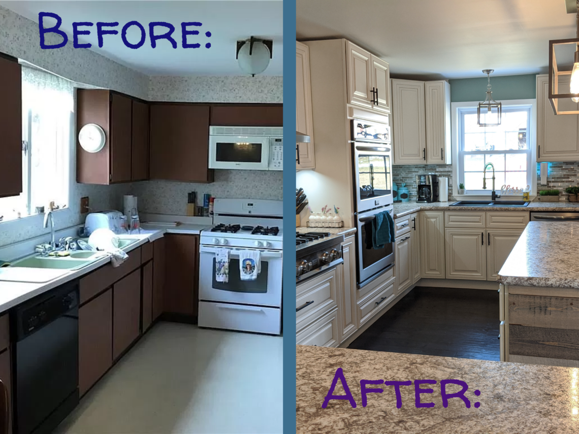 How To Update An Old Kitchen (& Make It A Chef's Dream): Before & After