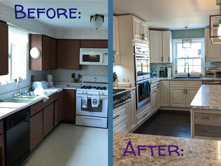 How to Update An Old Kitchen (& Make it a Chef's Dream) Before & After
